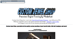 Desktop Screenshot of customjewelshop.com
